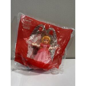 2022 McDonald’s Happy Meal Toy Spinning Princess Peach #4 Super Mario Bros
